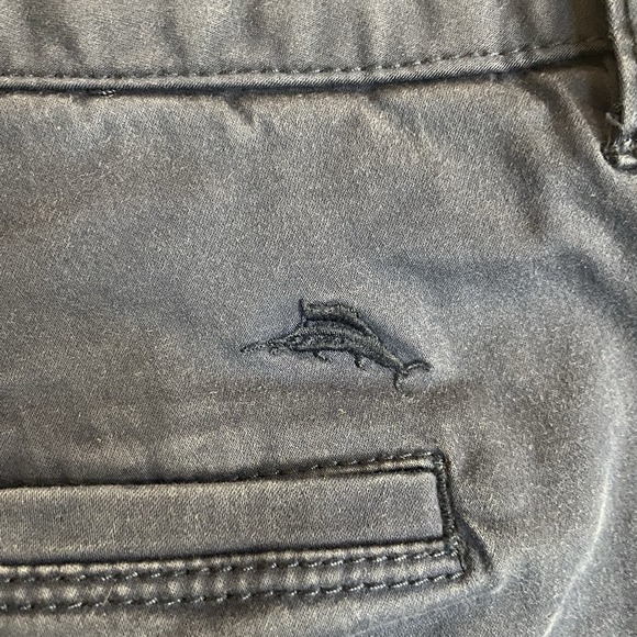 Tommy Bahama Shorts Mens 38? Blue Stretch Chino Walk Flat Front Casual Summer - Picture 4 of 8